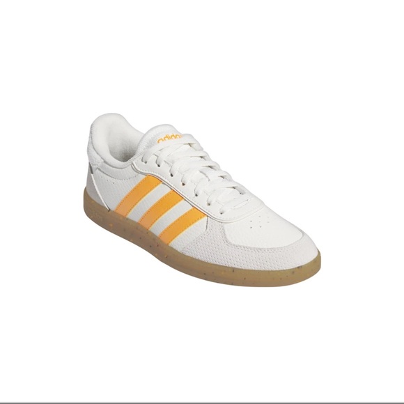 adidas Breaknet Sleek Lace Up  Womens White Sneakers Casual Shoes IH7753 - Picture 8 of 10